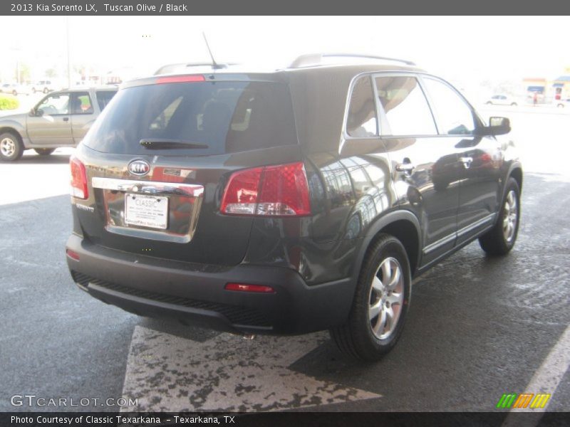 Tuscan Olive / Black 2013 Kia Sorento LX