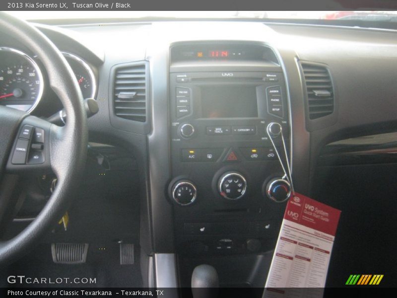 Tuscan Olive / Black 2013 Kia Sorento LX