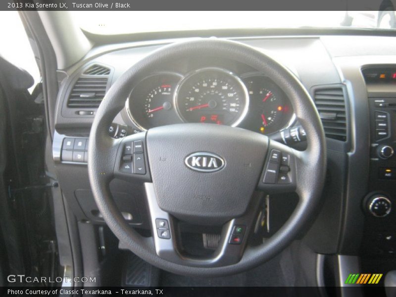 Tuscan Olive / Black 2013 Kia Sorento LX