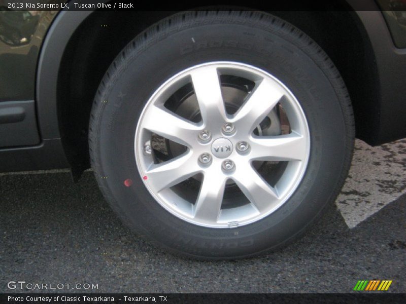 Tuscan Olive / Black 2013 Kia Sorento LX
