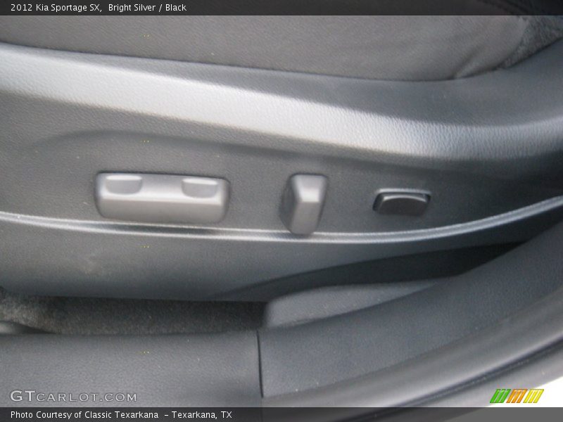 Bright Silver / Black 2012 Kia Sportage SX