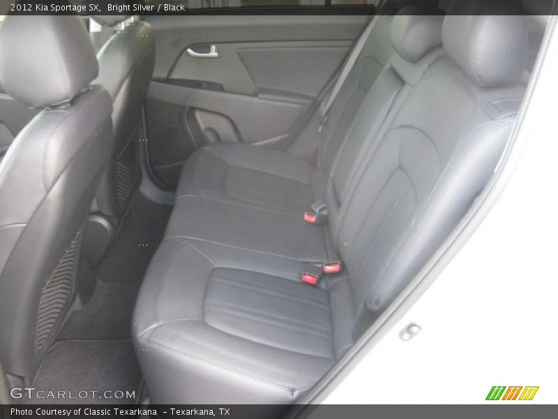 Bright Silver / Black 2012 Kia Sportage SX