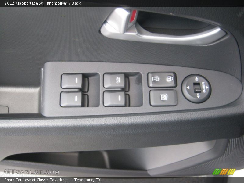 Controls of 2012 Sportage SX