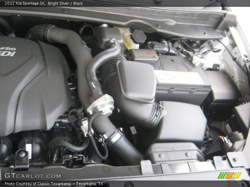  2012 Sportage SX Engine - 2.0 Liter Turbocharged GDI DOHC 16-Valve CVVT 4 Cylinder