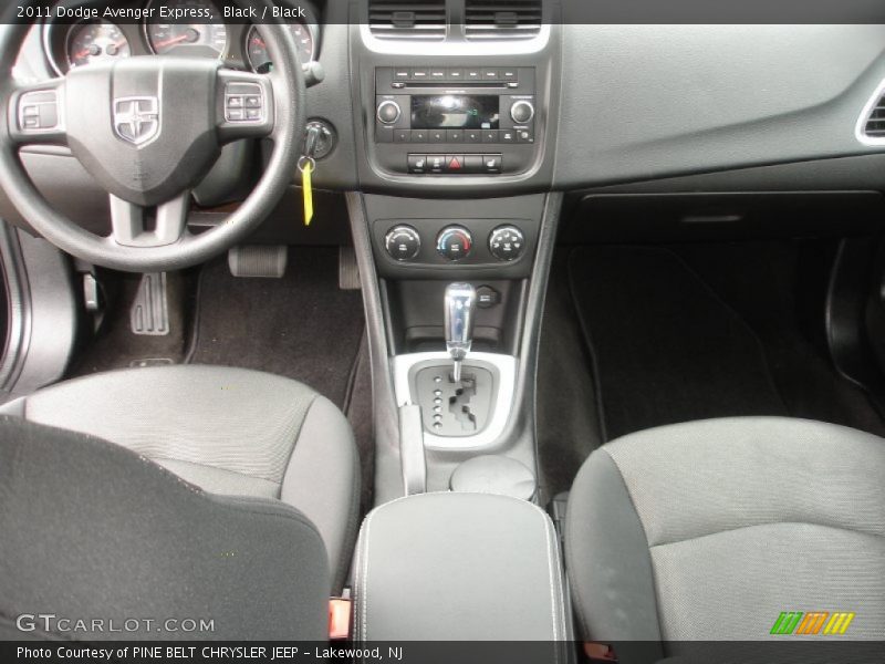 Black / Black 2011 Dodge Avenger Express