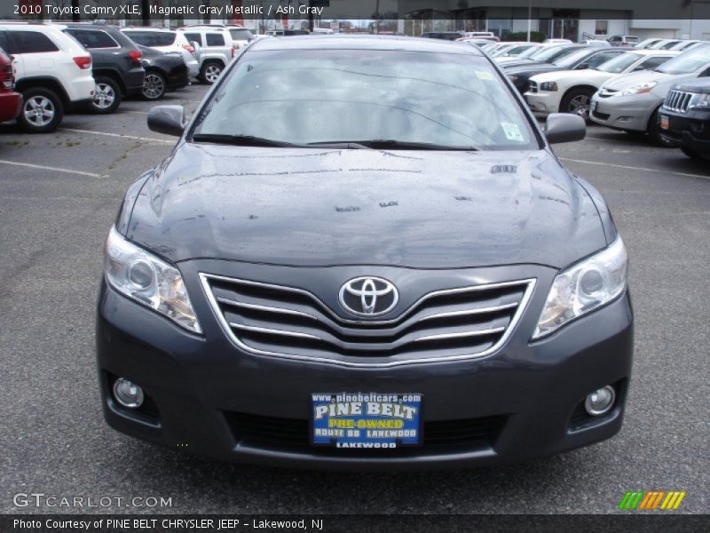 Magnetic Gray Metallic / Ash Gray 2010 Toyota Camry XLE