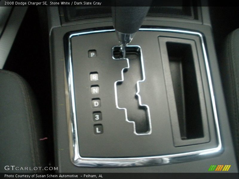 Stone White / Dark Slate Gray 2008 Dodge Charger SE
