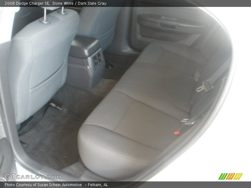 Stone White / Dark Slate Gray 2008 Dodge Charger SE