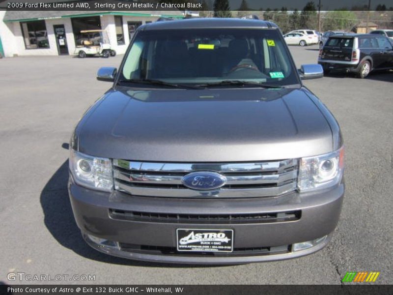 Sterling Grey Metallic / Charcoal Black 2009 Ford Flex Limited AWD