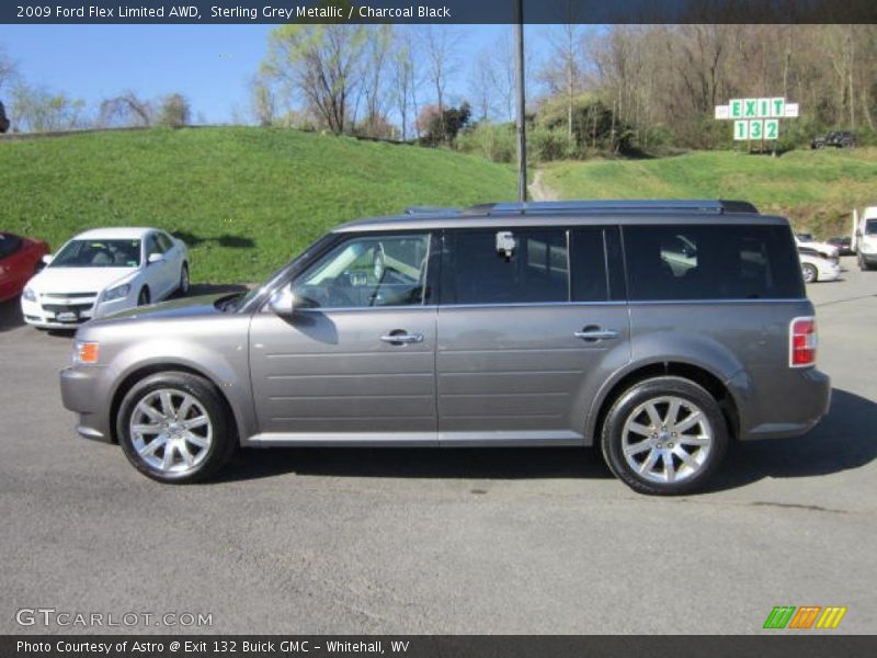 Sterling Grey Metallic / Charcoal Black 2009 Ford Flex Limited AWD