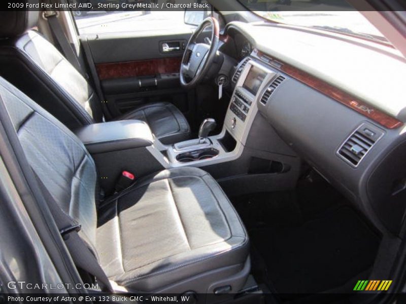 Sterling Grey Metallic / Charcoal Black 2009 Ford Flex Limited AWD