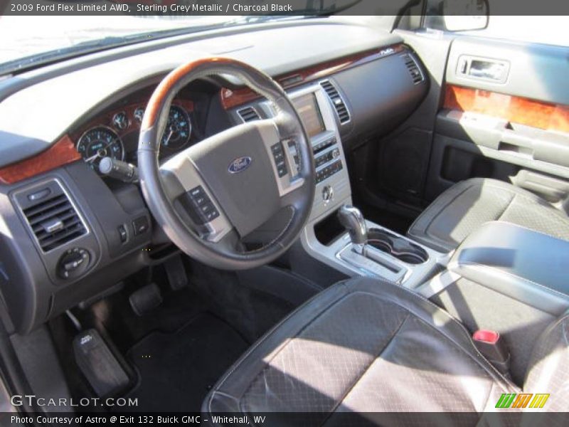 Sterling Grey Metallic / Charcoal Black 2009 Ford Flex Limited AWD