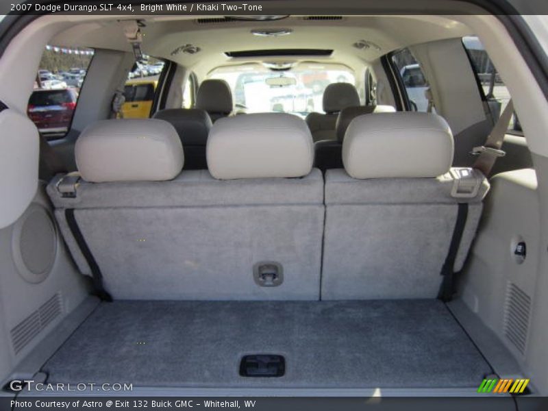 Bright White / Khaki Two-Tone 2007 Dodge Durango SLT 4x4