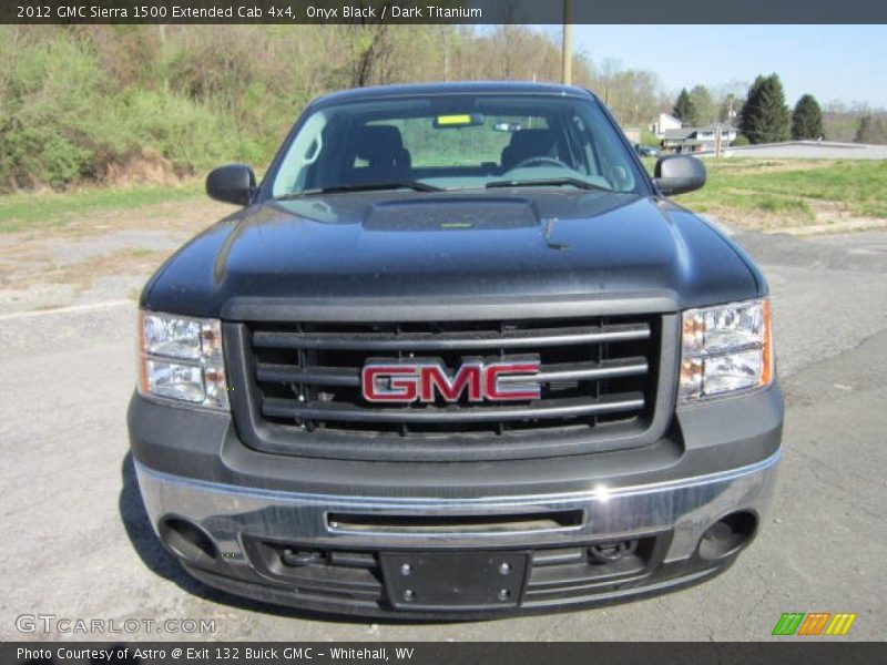 Onyx Black / Dark Titanium 2012 GMC Sierra 1500 Extended Cab 4x4