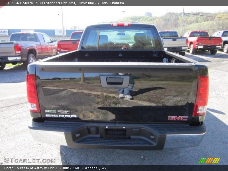 Onyx Black / Dark Titanium 2012 GMC Sierra 1500 Extended Cab 4x4