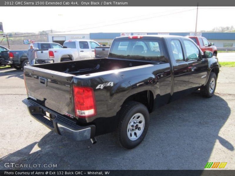 Onyx Black / Dark Titanium 2012 GMC Sierra 1500 Extended Cab 4x4
