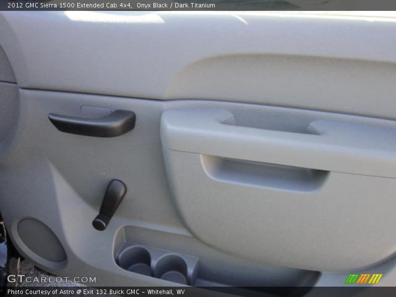 Onyx Black / Dark Titanium 2012 GMC Sierra 1500 Extended Cab 4x4