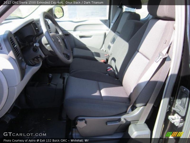Onyx Black / Dark Titanium 2012 GMC Sierra 1500 Extended Cab 4x4