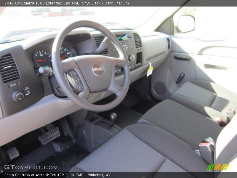 Onyx Black / Dark Titanium 2012 GMC Sierra 1500 Extended Cab 4x4