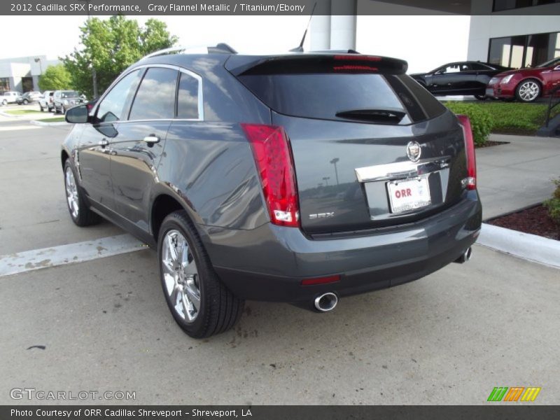Gray Flannel Metallic / Titanium/Ebony 2012 Cadillac SRX Performance