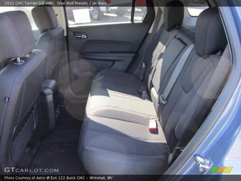 Steel Blue Metallic / Jet Black 2012 GMC Terrain SLE AWD