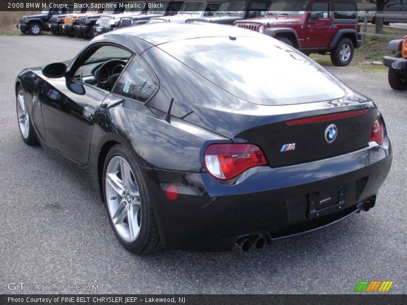  2008 M Coupe Black Sapphire Metallic
