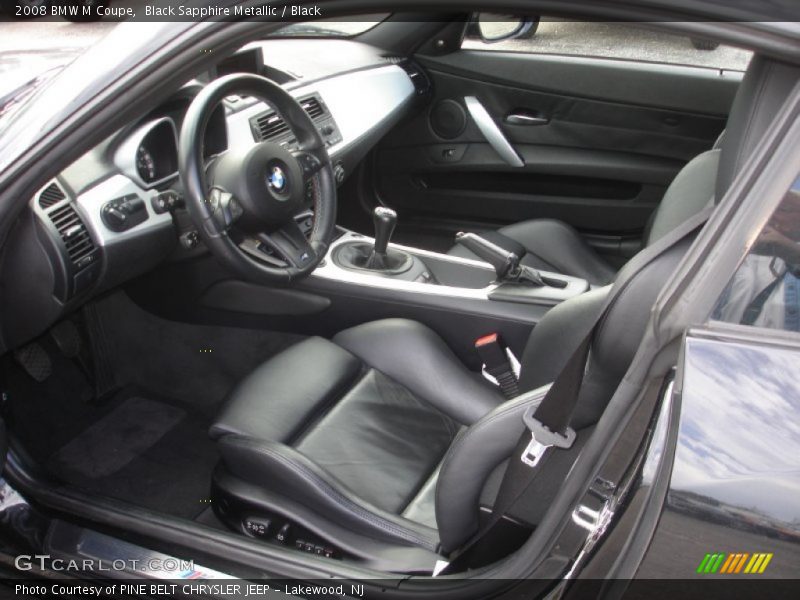 Black Interior - 2008 M Coupe 