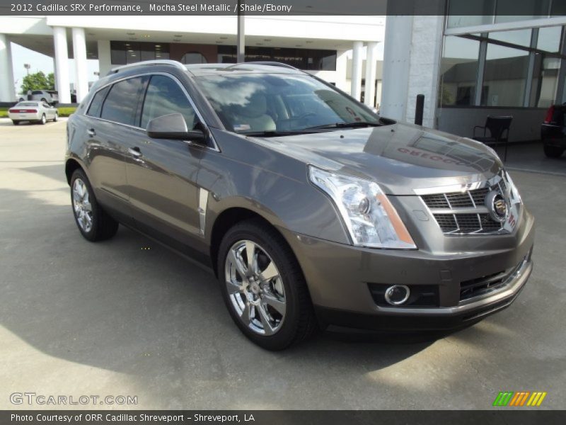 Mocha Steel Metallic / Shale/Ebony 2012 Cadillac SRX Performance