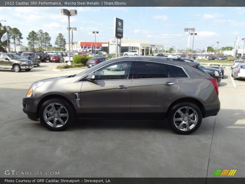 Mocha Steel Metallic / Shale/Ebony 2012 Cadillac SRX Performance