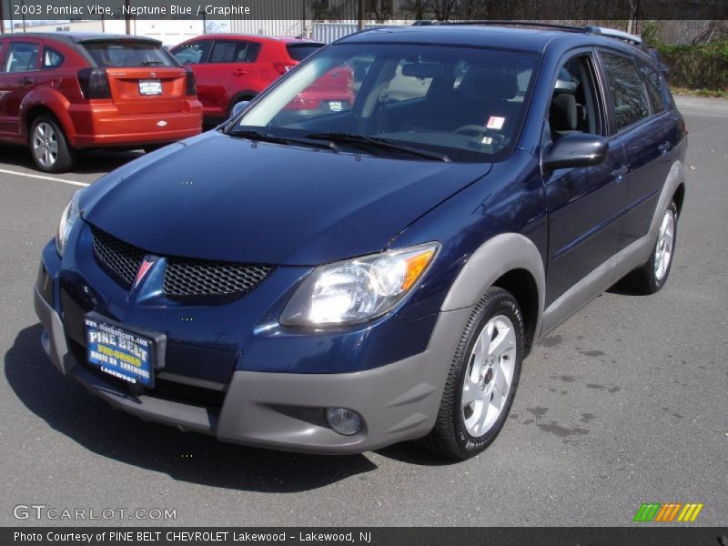 Neptune Blue / Graphite 2003 Pontiac Vibe