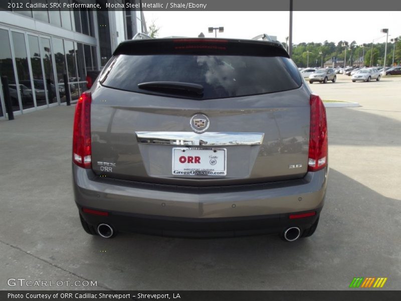 Mocha Steel Metallic / Shale/Ebony 2012 Cadillac SRX Performance