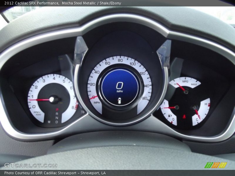 Mocha Steel Metallic / Shale/Ebony 2012 Cadillac SRX Performance