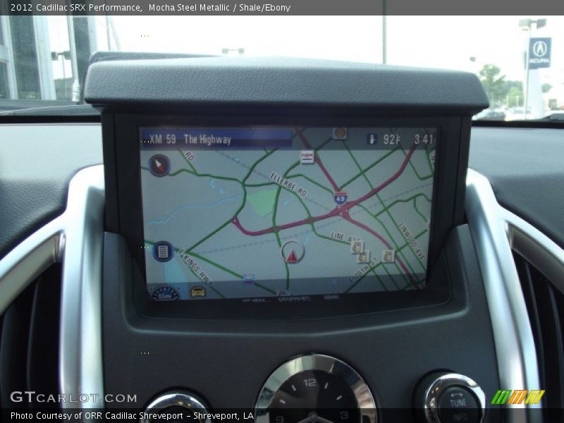 Mocha Steel Metallic / Shale/Ebony 2012 Cadillac SRX Performance