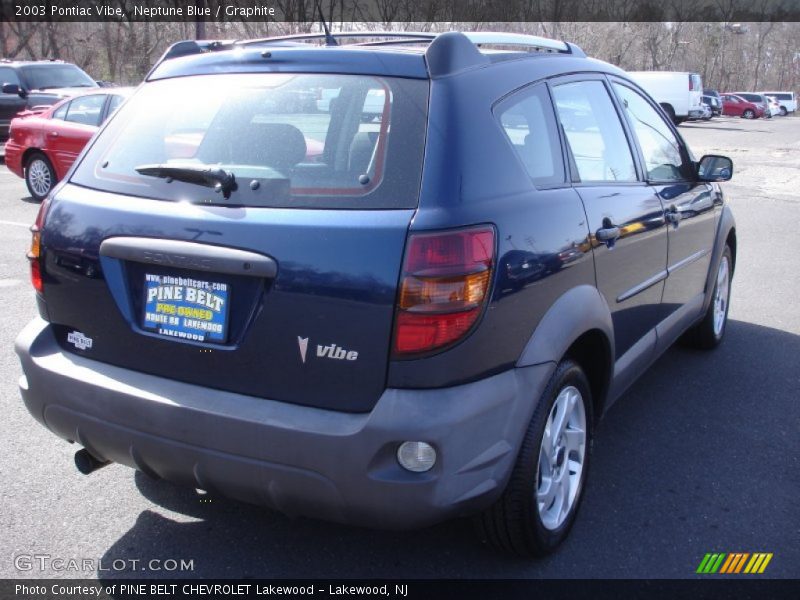 Neptune Blue / Graphite 2003 Pontiac Vibe