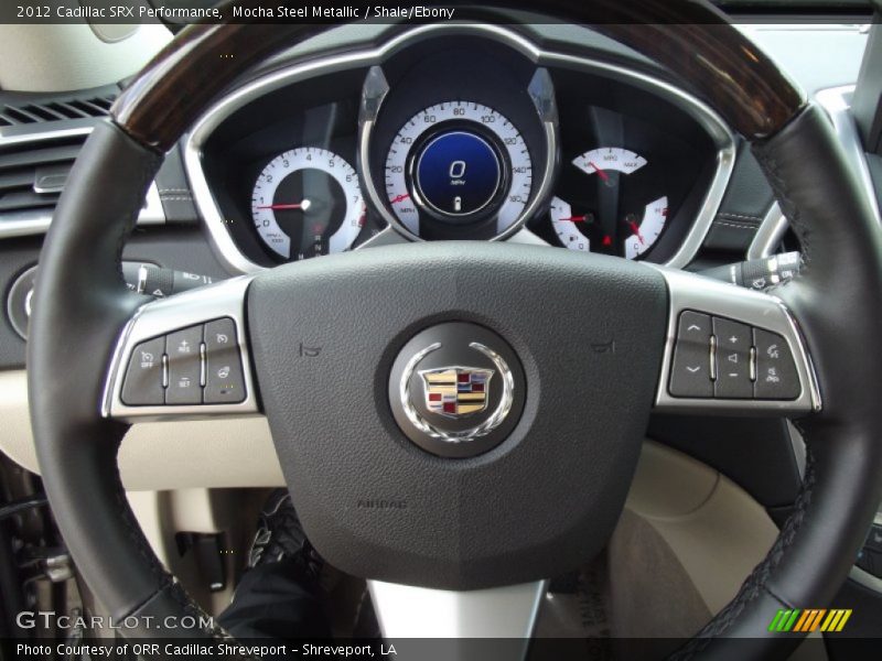 Mocha Steel Metallic / Shale/Ebony 2012 Cadillac SRX Performance