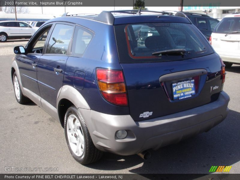 Neptune Blue / Graphite 2003 Pontiac Vibe
