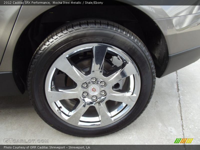 Mocha Steel Metallic / Shale/Ebony 2012 Cadillac SRX Performance