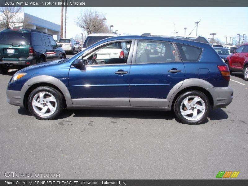 Neptune Blue / Graphite 2003 Pontiac Vibe