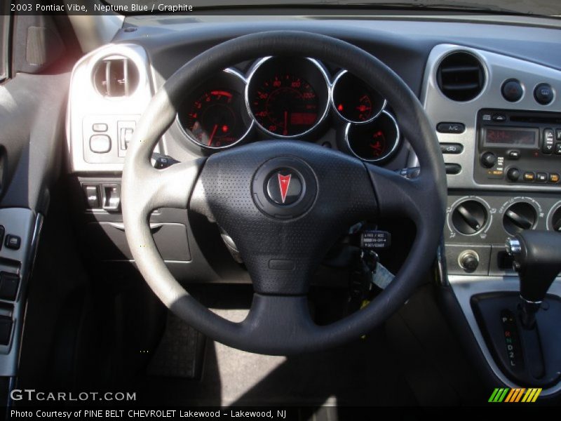 Neptune Blue / Graphite 2003 Pontiac Vibe
