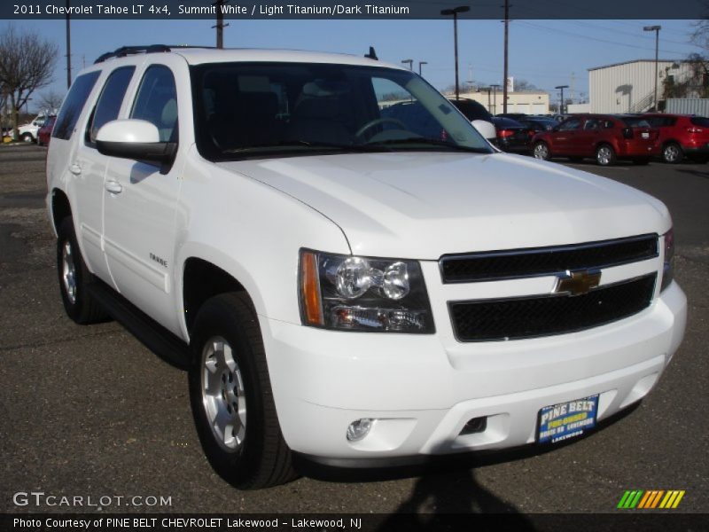 Summit White / Light Titanium/Dark Titanium 2011 Chevrolet Tahoe LT 4x4