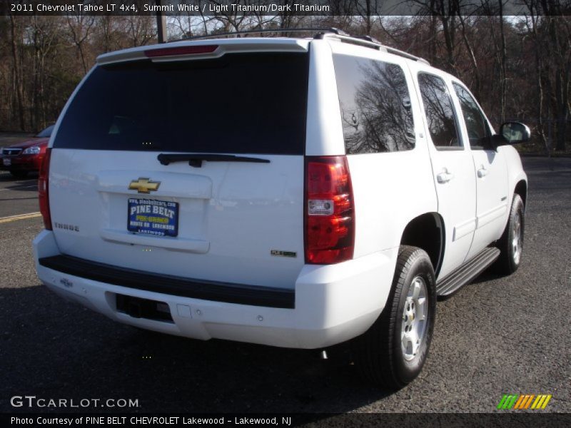 Summit White / Light Titanium/Dark Titanium 2011 Chevrolet Tahoe LT 4x4
