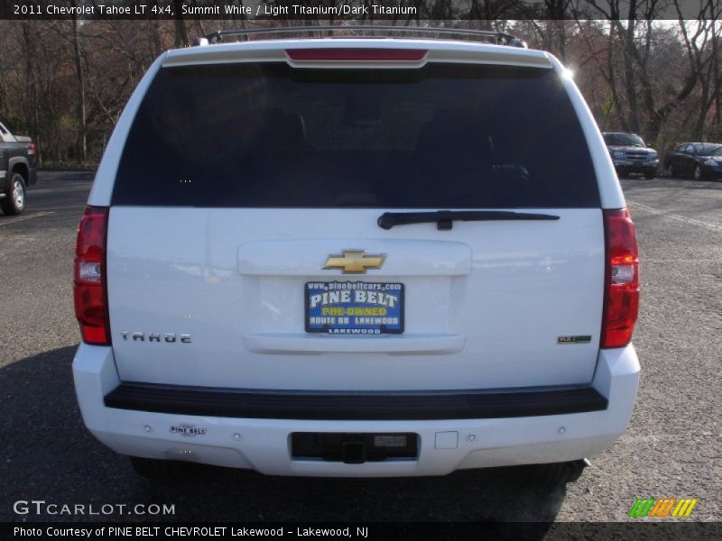 Summit White / Light Titanium/Dark Titanium 2011 Chevrolet Tahoe LT 4x4