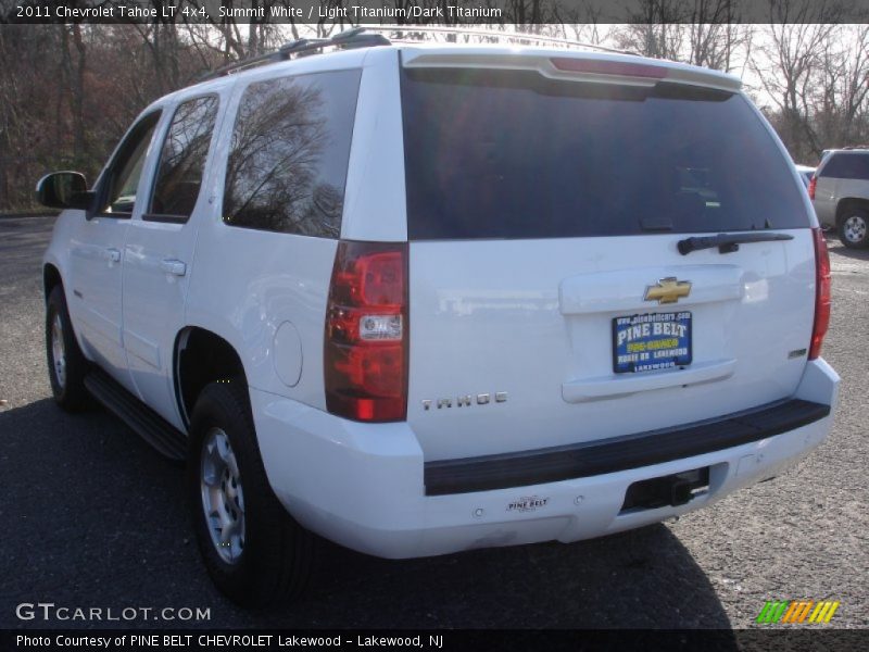 Summit White / Light Titanium/Dark Titanium 2011 Chevrolet Tahoe LT 4x4