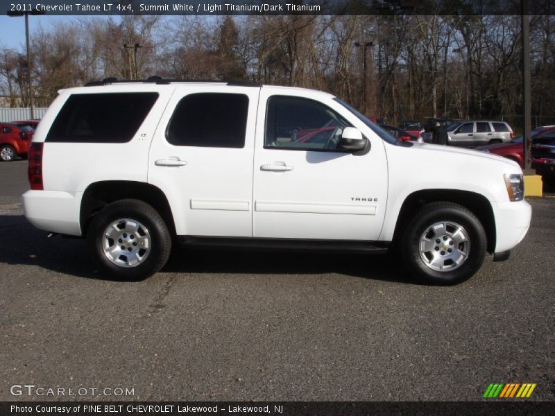 Summit White / Light Titanium/Dark Titanium 2011 Chevrolet Tahoe LT 4x4