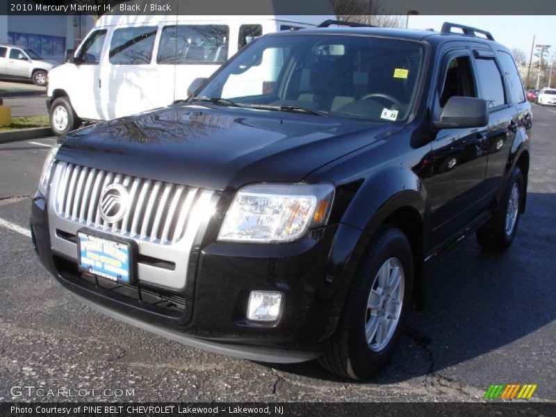 Black / Black 2010 Mercury Mariner I4