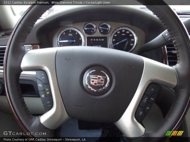  2012 Escalade Platinum Steering Wheel