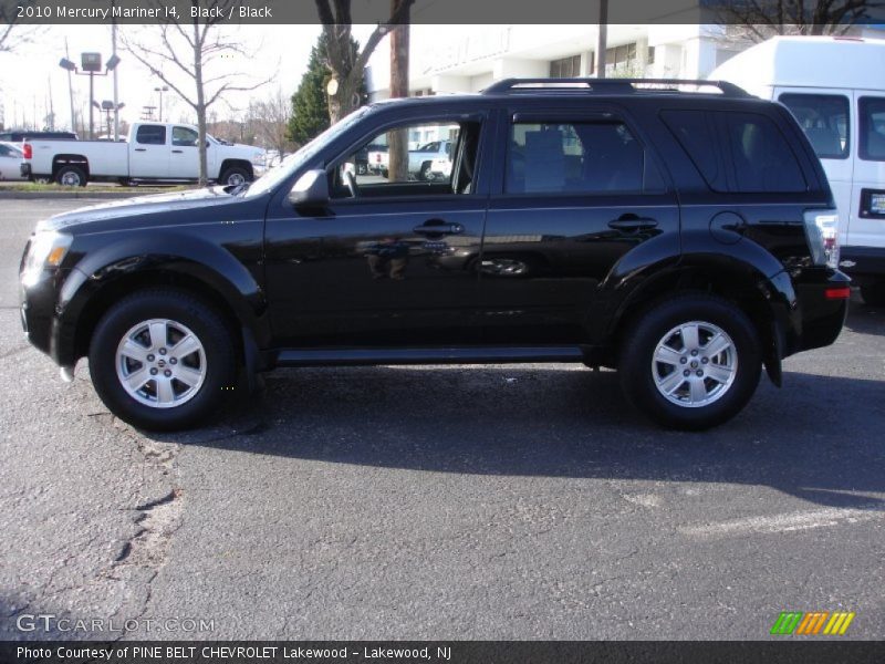Black / Black 2010 Mercury Mariner I4