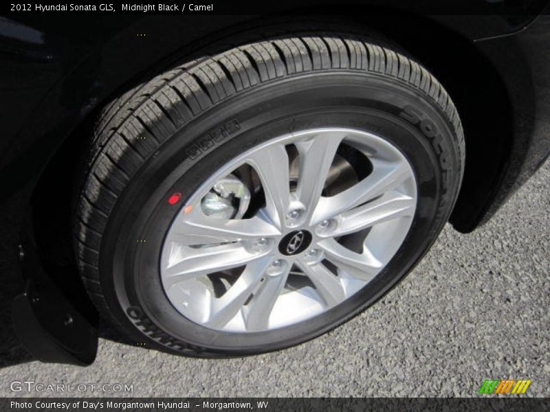 Midnight Black / Camel 2012 Hyundai Sonata GLS