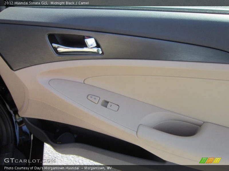 Midnight Black / Camel 2012 Hyundai Sonata GLS