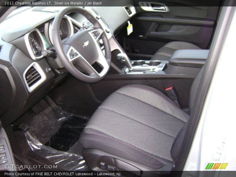 Silver Ice Metallic / Jet Black 2012 Chevrolet Equinox LT